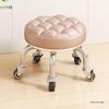 Silent Household Low Stool on Wheels - Multipurpose for Shoe Changing, Baby Moving, and Floor Cleaning