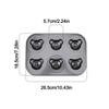 6/12 Cavity Cake Mold Non Stick Baking Mold Cute Biscuit Candy Mould  Kitchen Bakeware