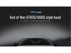 God of War GTR R35 Carbon Fiber Engine & Hood Cover (08-16) VARIS Style