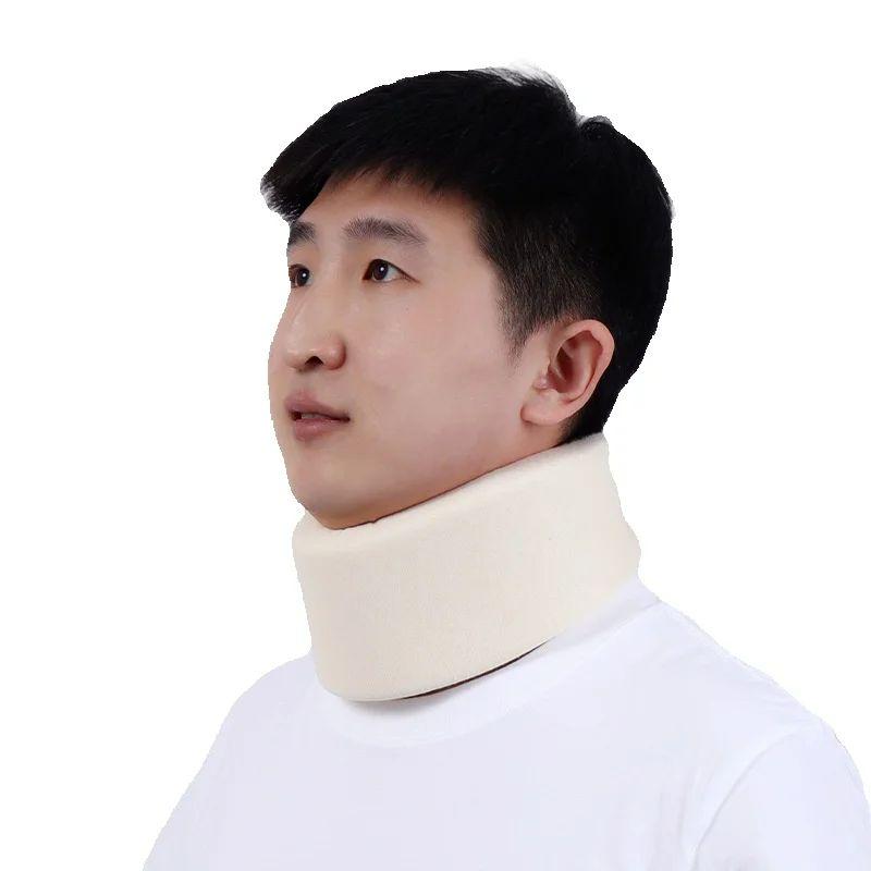 

Soft Sponge Neck Collar Support for Cervical Traction Neck Pain Relief Home Office Use Comfortable Neck Rehabilitation Device S