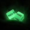 2Pcs Glow In Dark Love Dice Toys Adult Couple Lovers Games Aid Sex Party  Gift
