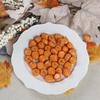 Fall Small Desktop Pumpkin Small Artificial Pumpkins Table Decoration Realistic Reusable Fake Vegetable Figure for Banquet