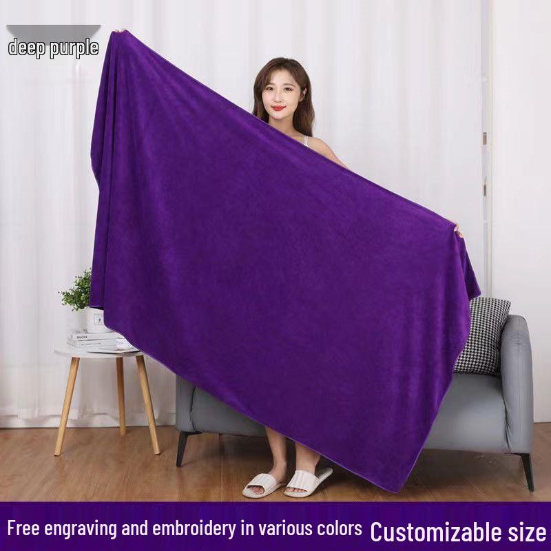 Water-Absorbent Quick-Dry Bath Towel for Salon, Spa, Massage, and Home