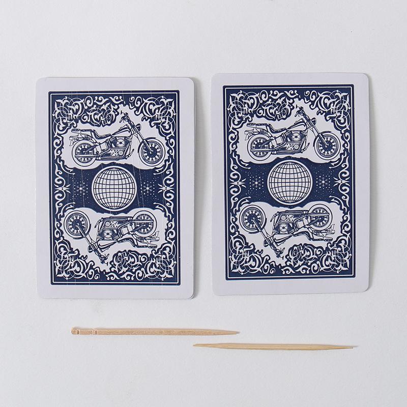 Beginner Floating Toothpick and Card Suspension Magic Trick