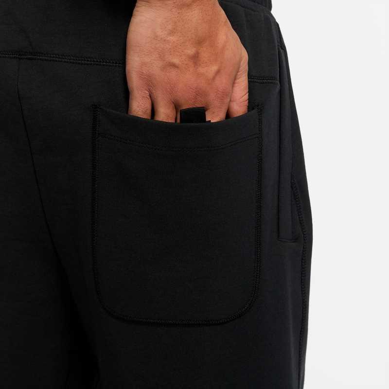 Nike Sportswear Modern Solid Knit Drawstring Casual Pants Men Bottoms Black DJ0368-010