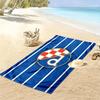 Dinamo Zagreb Print Strandtuch, Großes Weiches Schnelltrocknendes Handtuch für Strand Camping Schwimmen