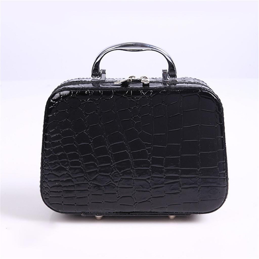 Cosmetic Bag PU Material Makeup Organizer Beautician Bag Leather Travel Handbag For Beauty Storage Makeup Collection Travel