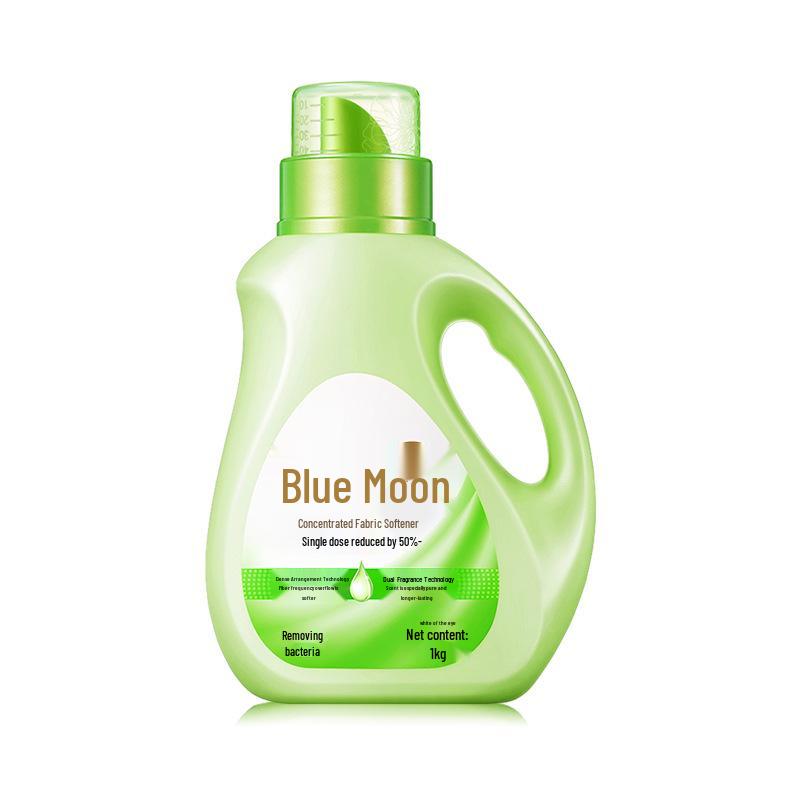 Blue Moon Concentrated Fabric Softener: Long-lasting Fragrance, Anti-pilling, Wrinkle Removal, Anti-static - Essential for Winter Laundry