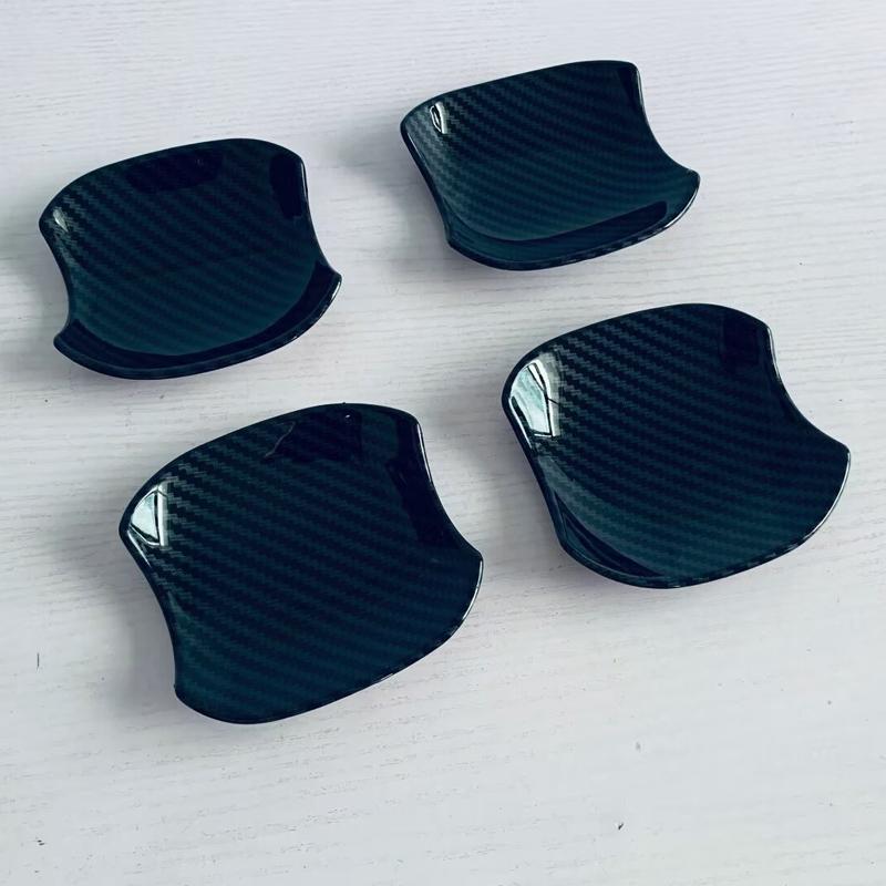 For Lexus GX550 GX 550 2024 2025 Car Chrome Exterior Door Handle Trim Decal Styling Accessories ABS Carbon 4pcs