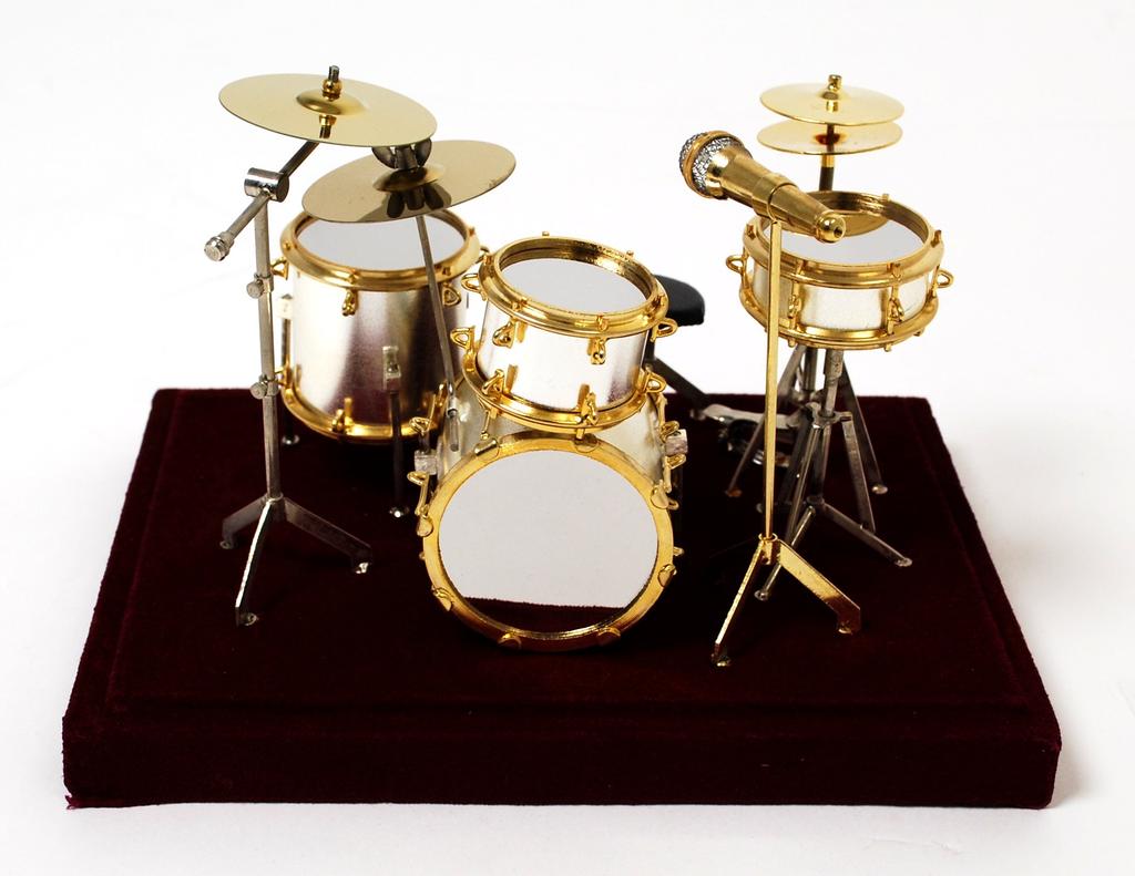 SUNRISE SOUND HOUSE Miniature Instruments Drum Set 1/14