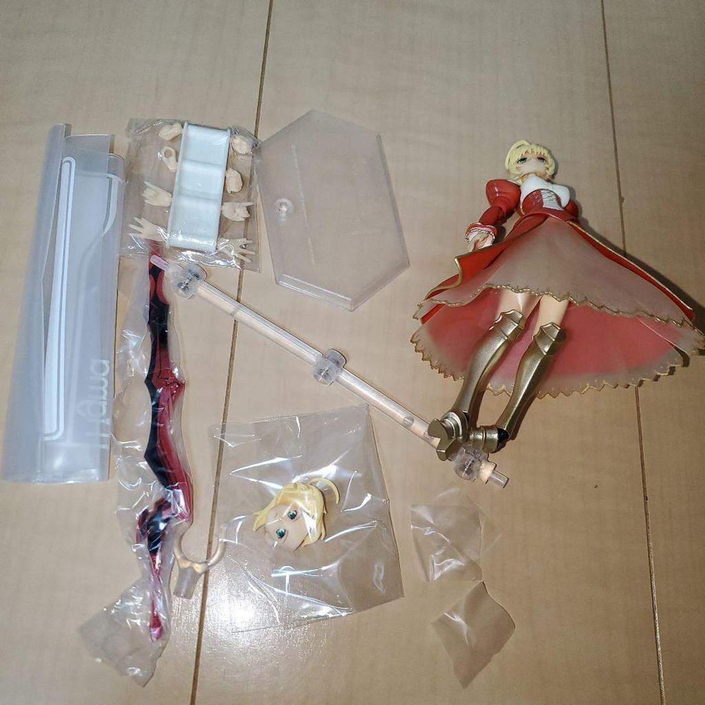 [USED] figma Saber Extra PSP Fate/EXTRA BOX Included