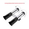 Rail Clamp On Fishing Rod Holder Fishing Rod Stabilizer Stainless Steel Mounting System For Boating