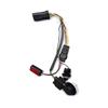 A03Z-2Pcs Tail Lights Conversion Wire Harness Kits For Ram 1500 2500 3500 Car Lights Signal Lamp Harness 55277415AA
