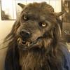 Halloween Latex Wolfskopfmaske Werwolf Kopfbedeckung Party Gruselige Deko Kopfbedeckung