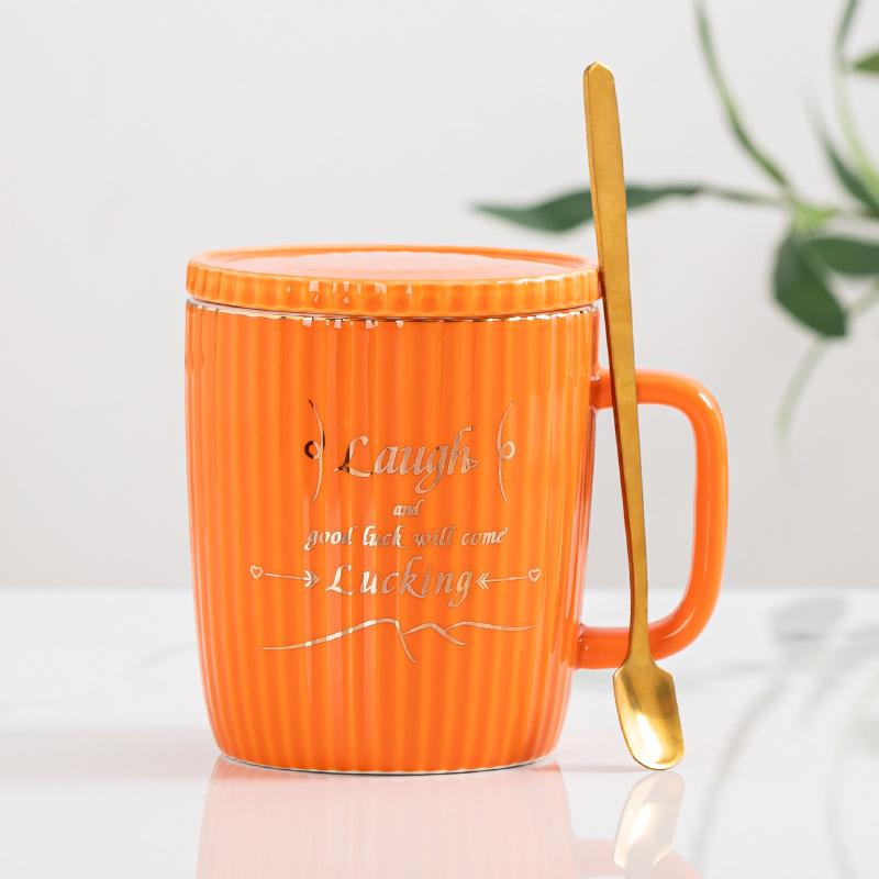 Creative Simple Ceramic Cup Ins Style Mug Coffee Cup Gift Box