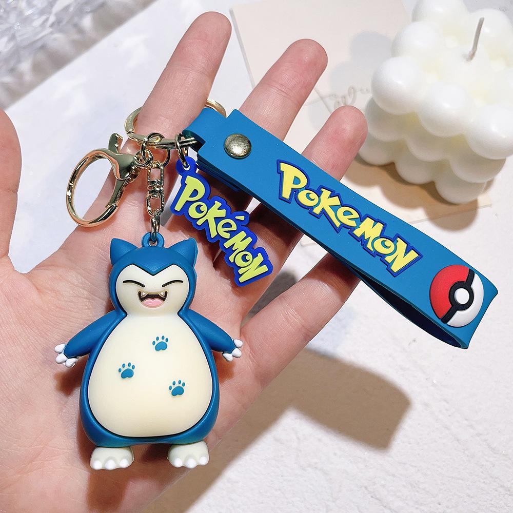 85 Styles Pokémon Pocket Monster Keychain Bag Decor Pikachu Desk Ornaments Car Key Chain Accessories Small Gift Between Friends