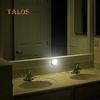 Mini Wall Night Light Kitchen Cabinet Closet Car 3 LED Wireless Push Touch Lamp Home Gadgets