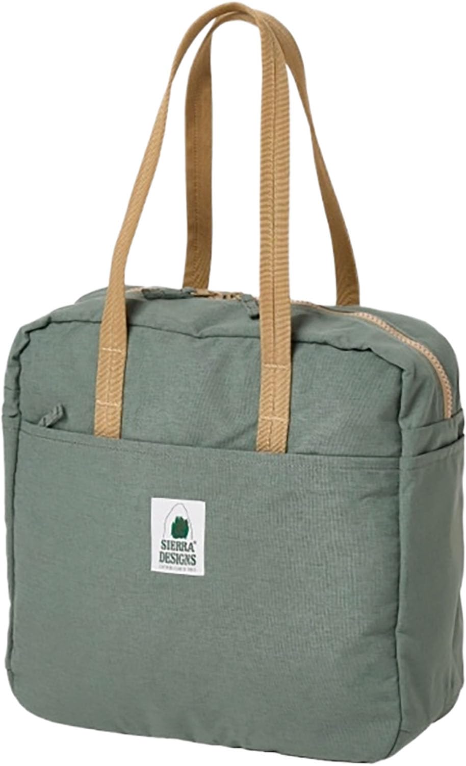 

Сумка-тоут Sierra Designs Classic на молнии с карманом S2511, 20 л, Шалфей,