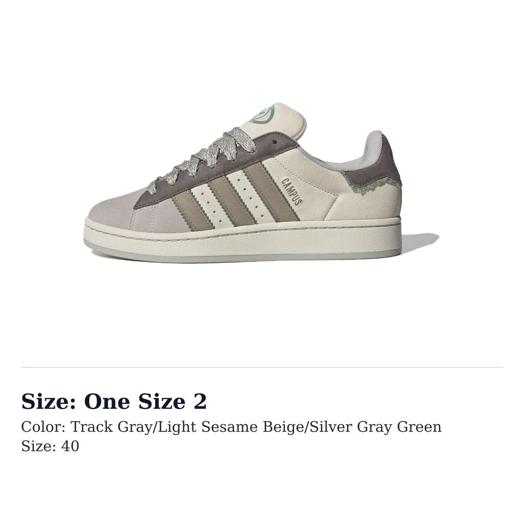 Adidas Campus 00s 'Orbit Grey Putty Beige' JR0106