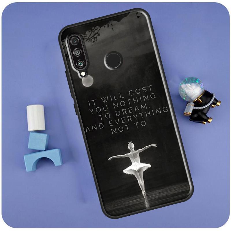 Ballerina Ballet Dancer Girl For Huawei Nova 11 Pro 9 10 SE 7i 8i 11i 12i Y60 Y61 Y70 Y72 Y73 Y90 Y91 P30 P40 Lite Case