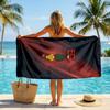 FC Augsburg FC print Quick Dry Beach Towel Microfiber Absorbent Portable Travel Swimming Towel