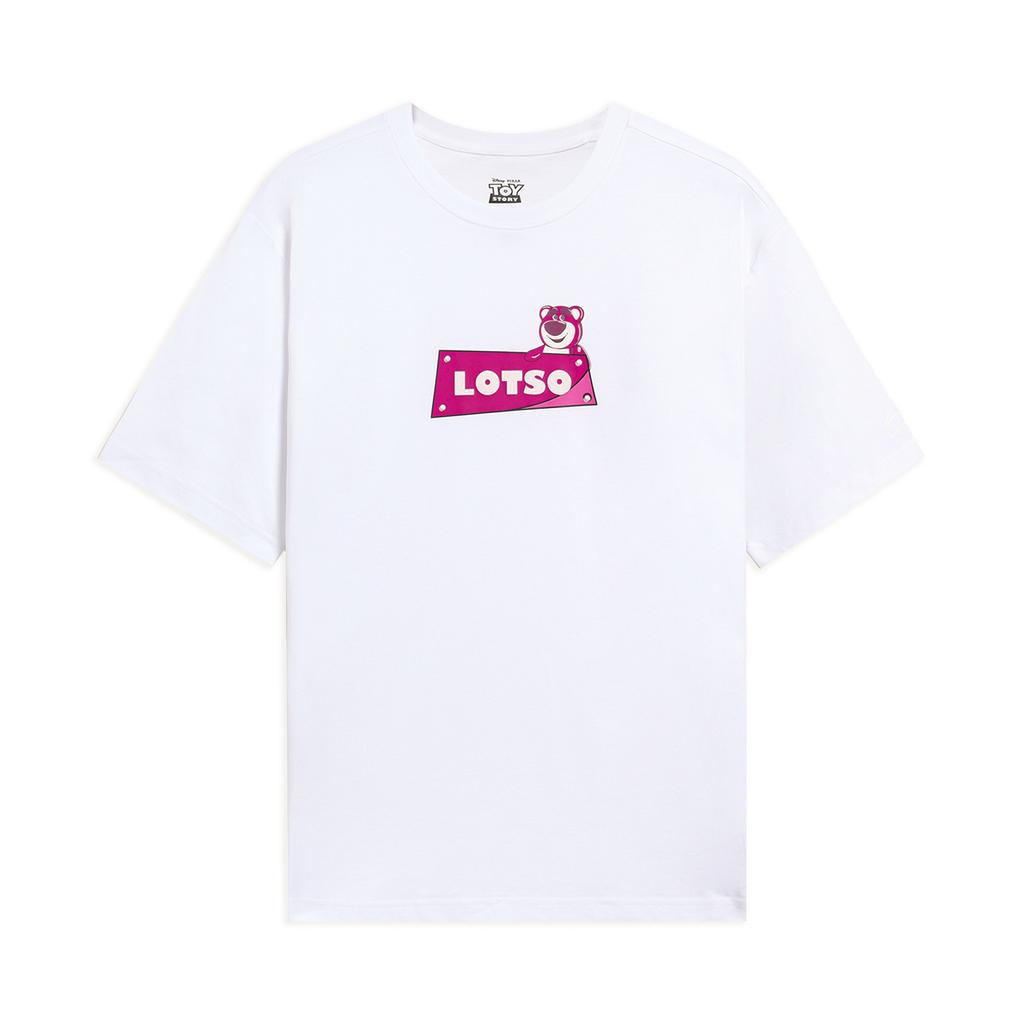Li Ning x Disney T Shirt Unisex White AHSS953-2