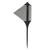 Hair Dyeing Highlighting Comb Home Salon Weaving Sectioning Tail Comb Styling Tool for Hair Coloring Black