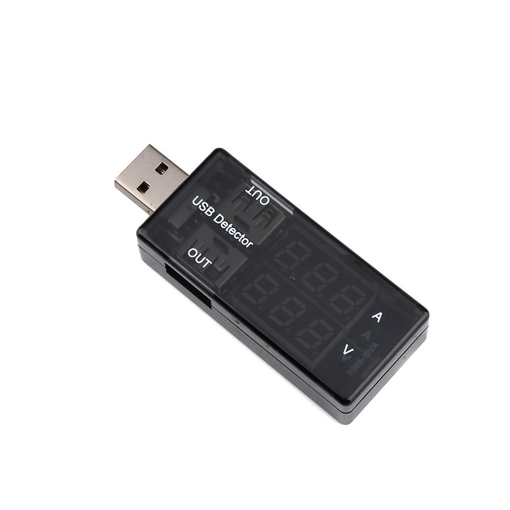 Dual Digital USB Current Voltage 3-9V 0-5A Charging Tester Battery Voltmeter Ammeter Charger Mobile Power Charging