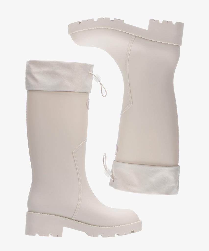 Reclow Rc Hou Long Long Rain Boots Ivory