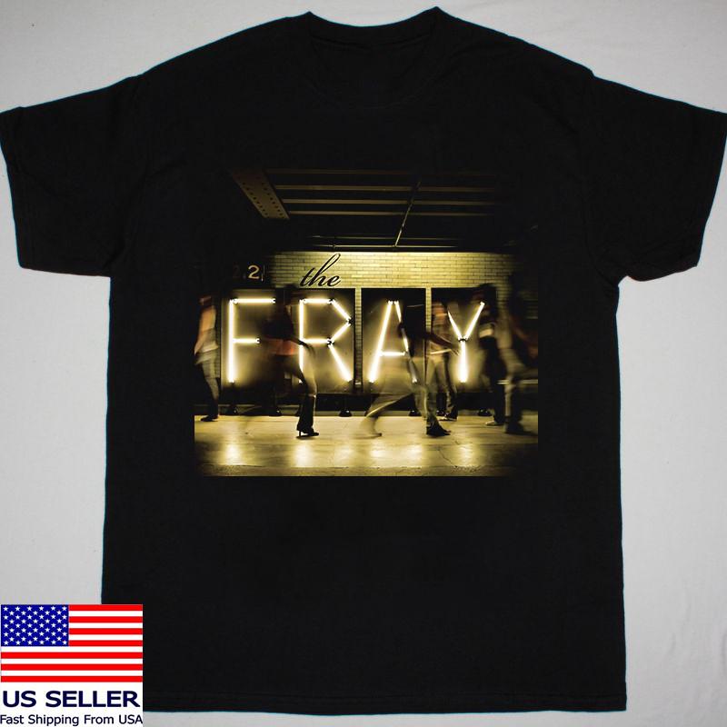 

The Fray Band The Fray Self Titled Black Cotton T Shirt Full Size S-5XL Unisex T-Shirt M