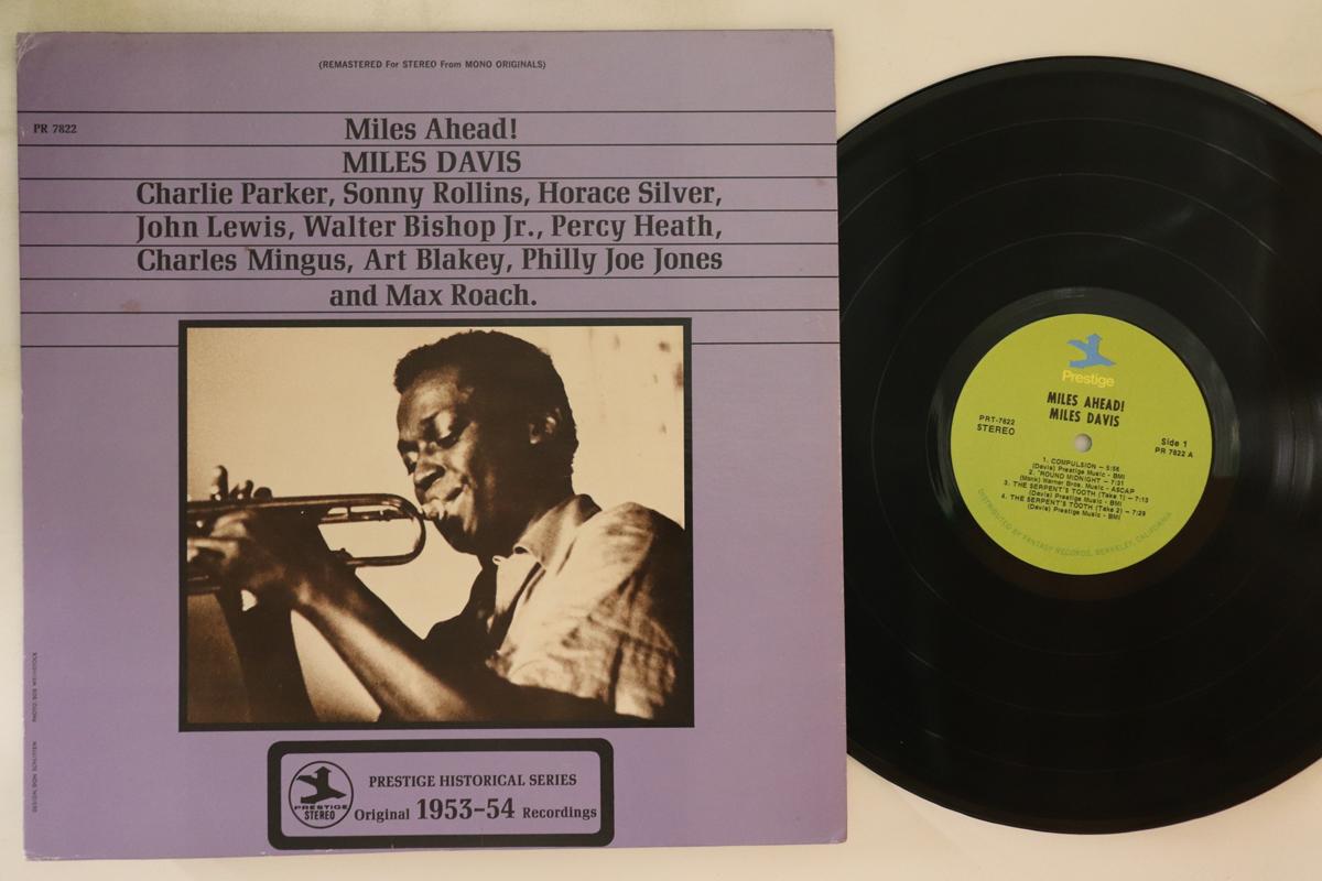 

LP Record MILES DAVIS Miles Ahead PRT7822 PRESTIGE 1970 US Jazz Used