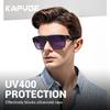 Kapvoe Polarized Hiking Eyewear Sunglasses Fashion Glasses Men UV400 Sun Glasses for Women Cycling Fishing Driving Outdoor