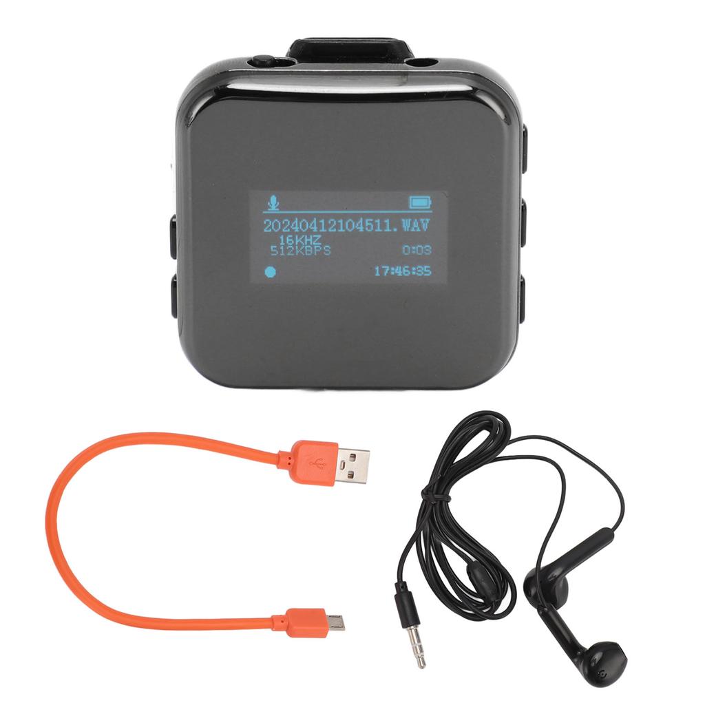 MP3 Player High Definition Noise Reduction HiFi Ebook Reader AI Sync Portable MP3 Music Player with