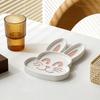 Easter Tray Resin Casting Mold DIY Holiday Decor Rabbit Easter Egg Storage Dish Coaster Plaster Mold