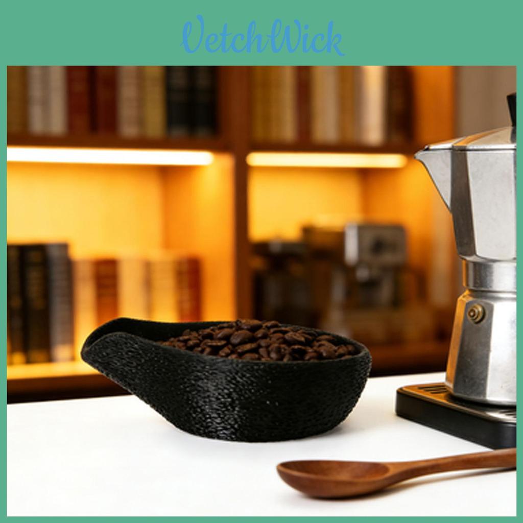 Coffee Bean Measuring Scale With Modern Minimalist Design For Coffee Enthusiasts