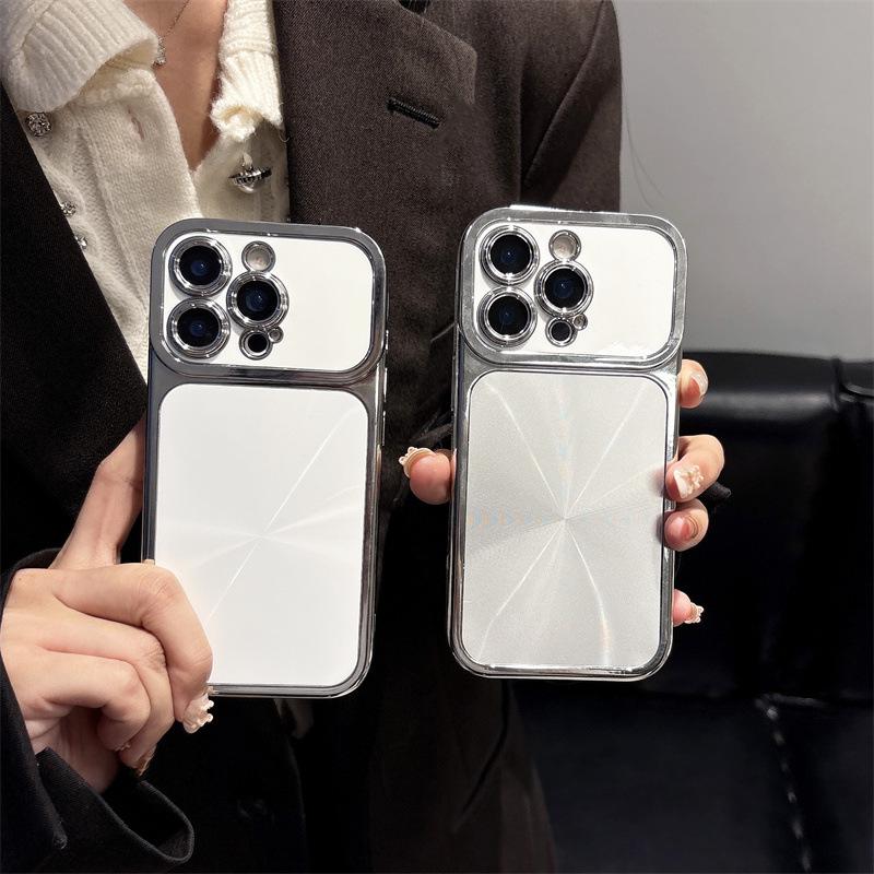 Electroplated CD Pattern Anti-Fall iPhone 14/13 Case for Apple 17/16/15 PROMAX
