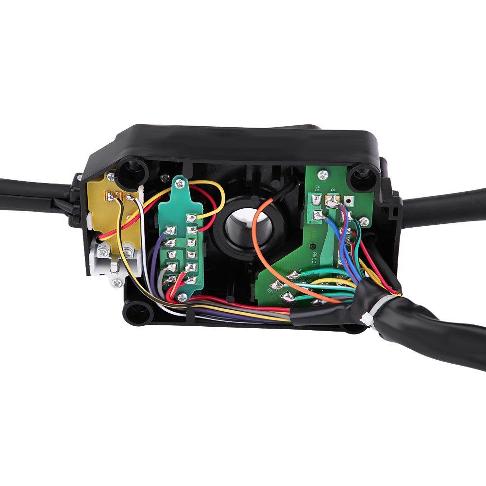 Fahrzeug-Schalter, Blinker-Anzeige Scheibenwischer Multifunktions-Dimmer Schalter Ersatz für NPR/NQR 8973640740 Einfach zu installieren