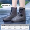 Unisex Thickened Mid-Calf Waterproof Rain Shoe Covers