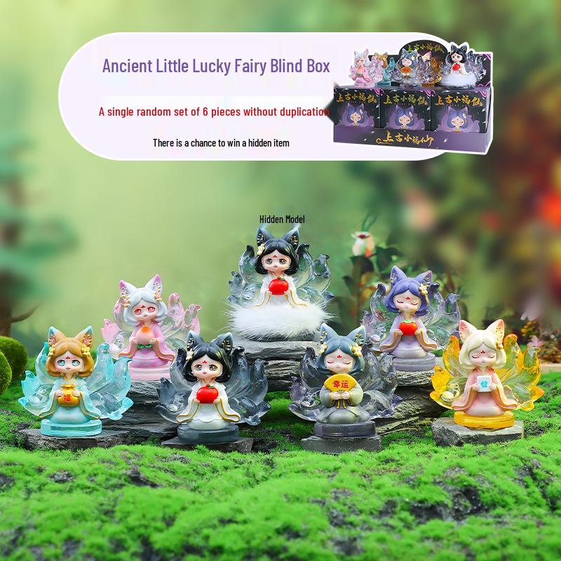 Neunschwänziger Fuchs Treibsand Blind Box: Elegante Dekoration für Schlafzimmer & Wohnzimmer