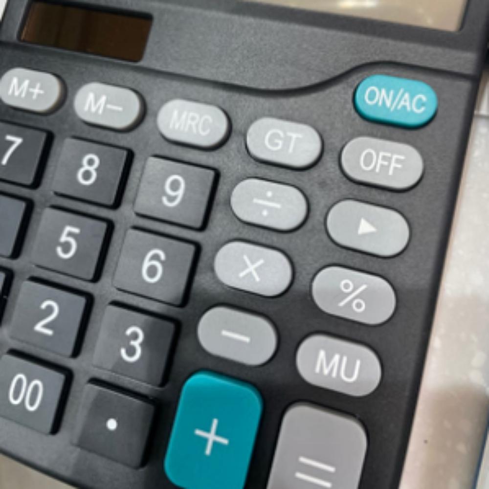 Calculator (AA/Solar Dual Power) 12 Digits