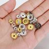 8mm Rhinestones Spacer Beads Rondelle Loose Beads Crystal Bead Spacer for Bracelets and Necklaces In Jewelry Crafts