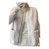 [emptio] Room Wear with Pockets, Zip Vest, Open Front, Women's, Boa, Lounge Wear, Fluffy