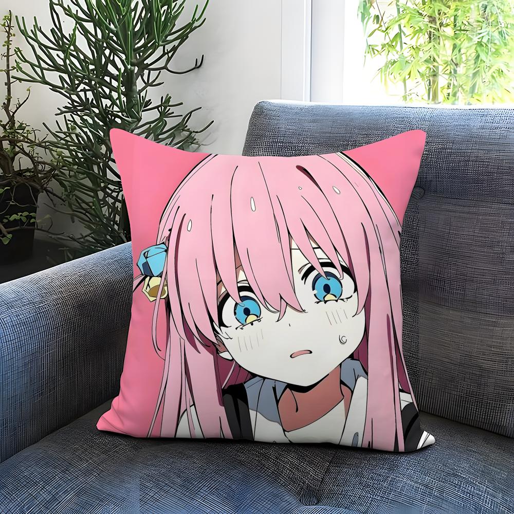 BBocchi tThe RockSS Cushion Cover Comfortable Reversible Pillow Cover Ideal for Car Sofa Bedroom & Beyond