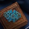 Original Designer Craftsmanship Handmade Filigree Brooch Chinese Retro Palace Style Neutral Men and Women Charm Brand Jewelry