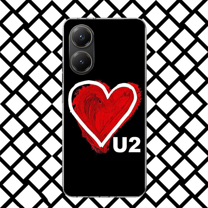 Band U-U2 Rock Phone Case for Xiaomi Poco F7 Ultra X7 X6 X5 Pro X4 Gt M8 M7 Redmi 15 15C 13 13C 12 12C Soft Cover Fundas Poco F7