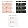 Satined Bridal Shower Sash Collection 9Pieces Wedding Decoration and Bridesmaid Gift Essential Team Bride Shoulder Strap