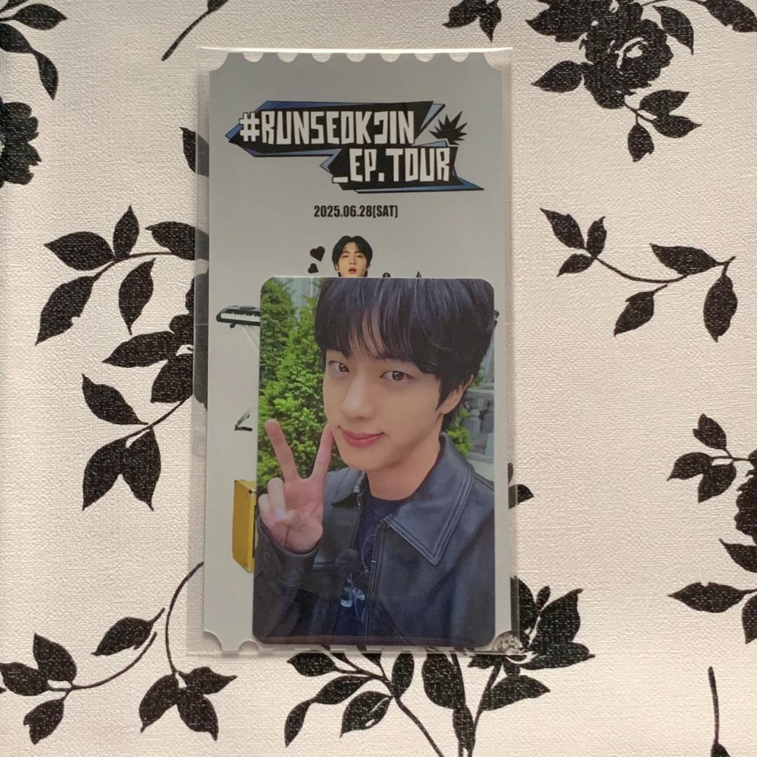 

[USED] RUNSEOKJIN_EP.TOUR in GOYANG Jin 6/28 Trading Card