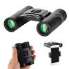 40x22 Kompaktes kleines Fernglas HD Leistungsstarkes Fernglas Schwarzes Fernglas für Vogelbeobachtung Camping