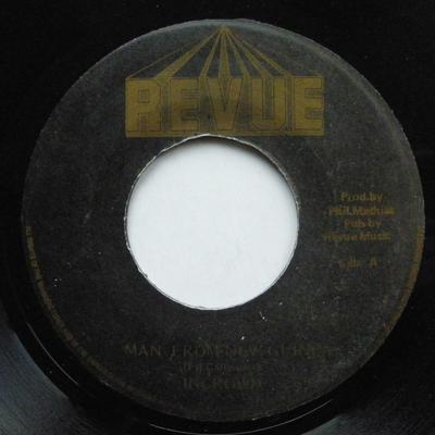 7inch Record IN CROWD  Man From New Guinea NONE Revue Records Jamaica Reggae Ska  Dub Used