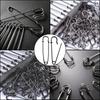 5/10/20PCS Extra-Large Steel Safety Pins 75mm(3") Heavy Duty Big Safety Pin Stainless Steel Spring Lock Pins for Clothes Crafts